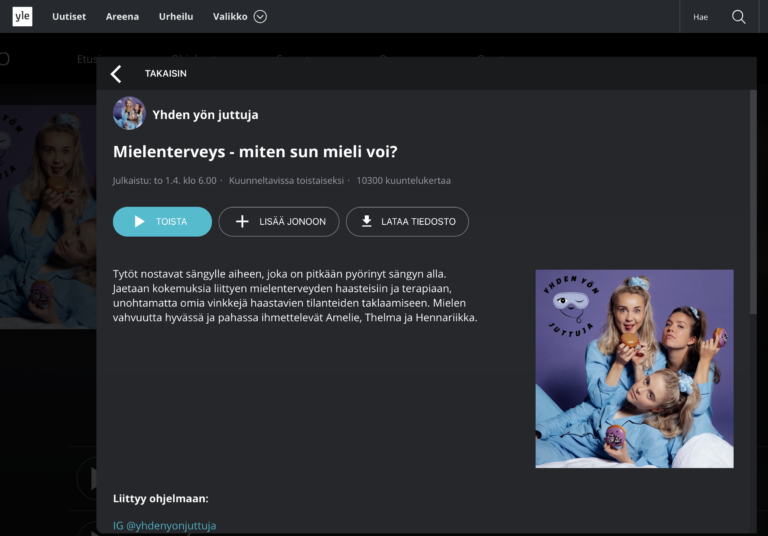 Yhden yön juttuja: Mielenterveys – miten sun mieli voi?