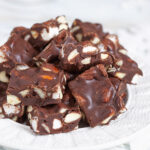 Rocky road toffeejälkiruoka