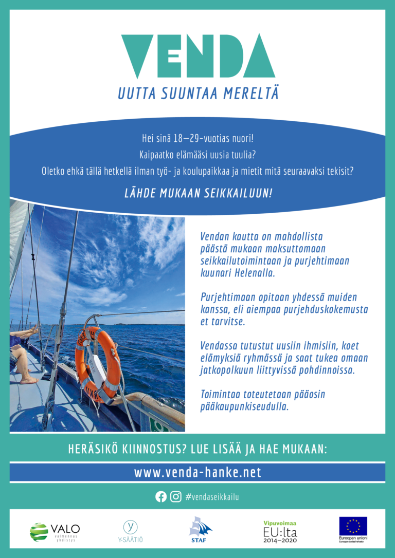 VENDA – uutta suuntaa mereltä