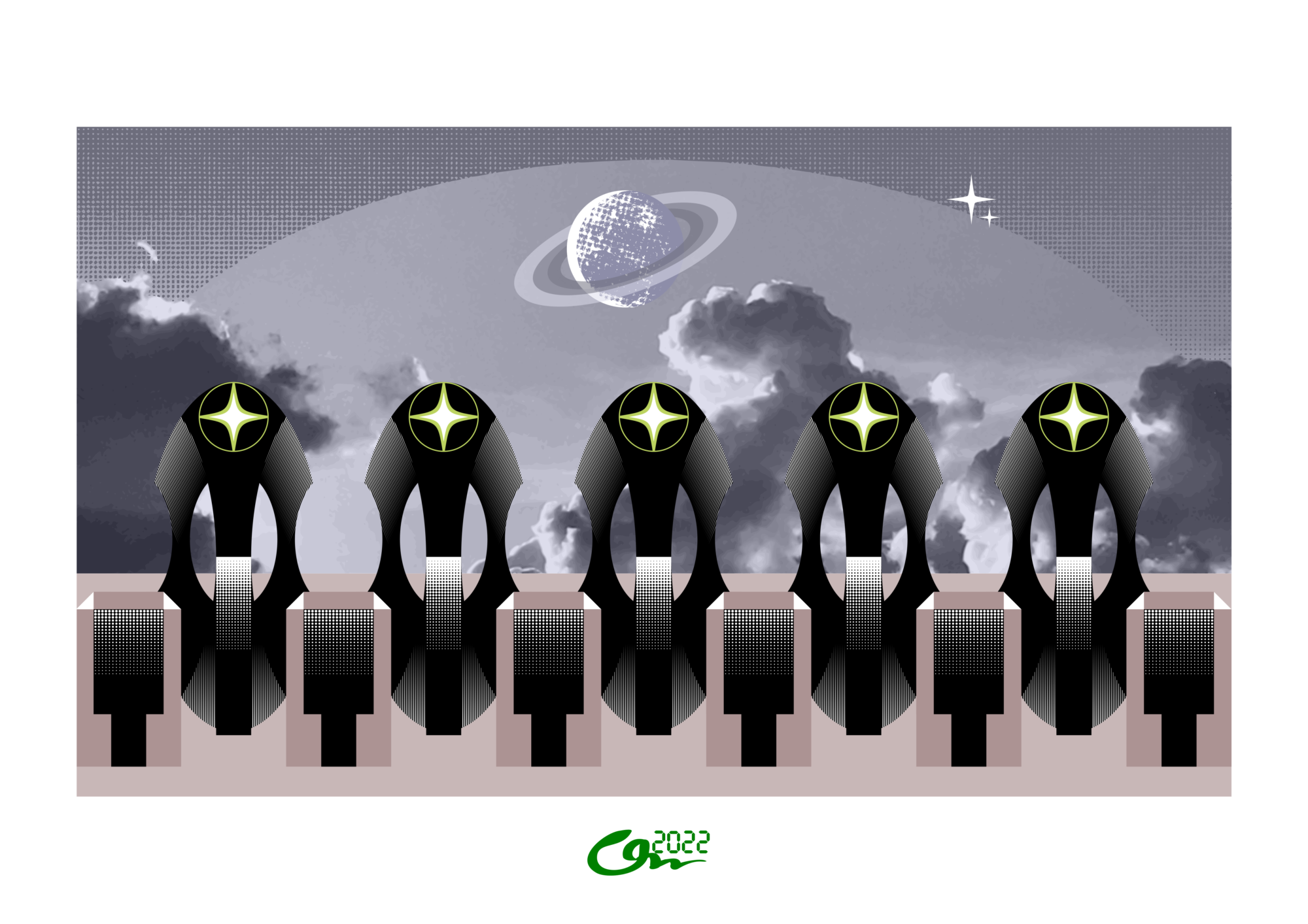 Otso Pohton scifigrafiikka, Garthin asukkaita
