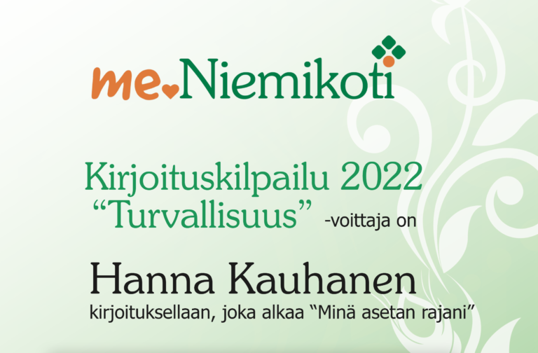 Kirjoituskilpailun voittajadiplomin kuva