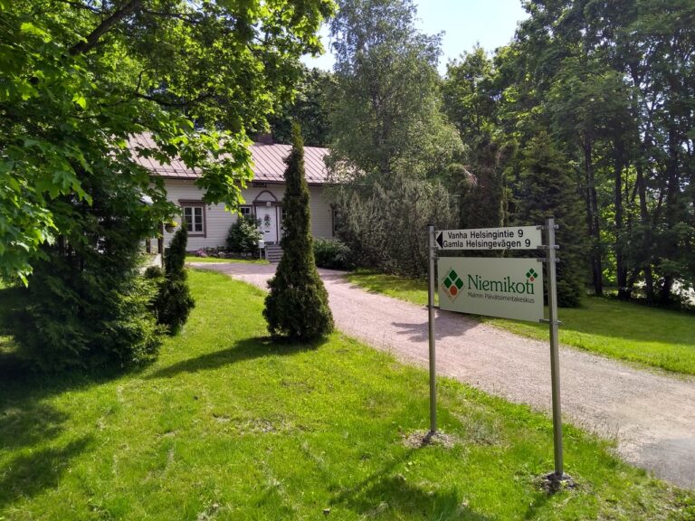 Kesäinen Malmin päivätoimintakeskus