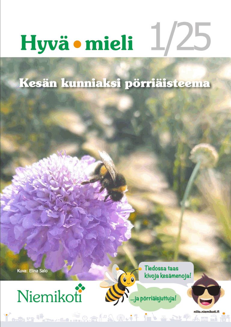 Hyvä mieli 1/25 -lehti ilmestyi!